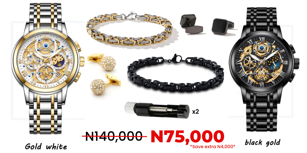 Gold White + Black Gold and all gifts Landscape